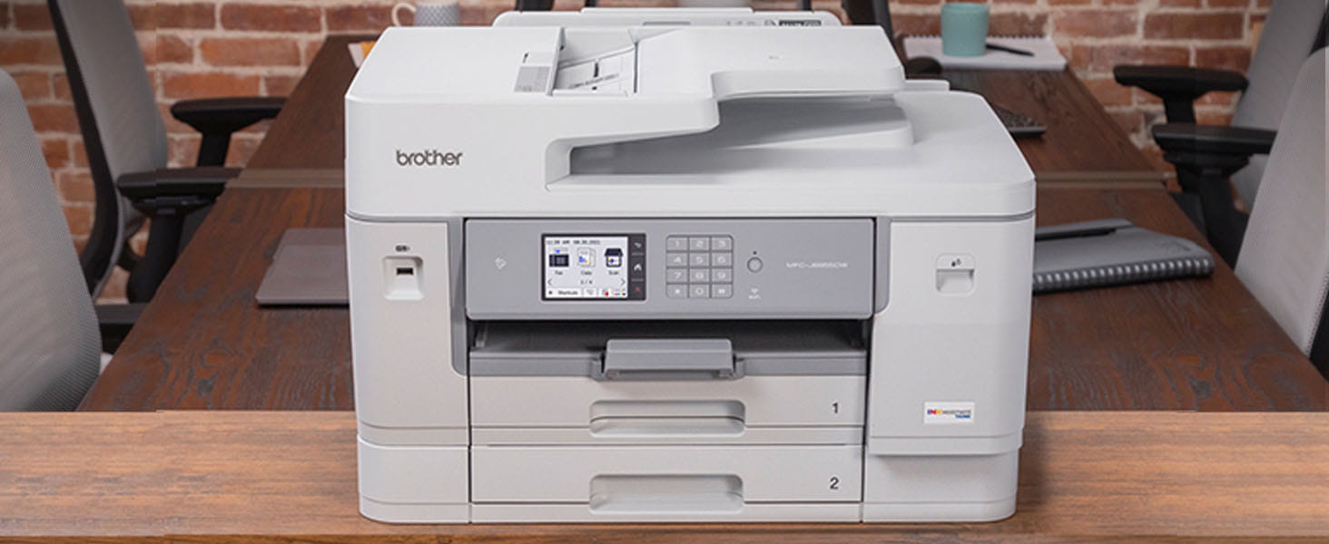 Printer on office desk