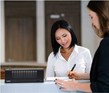 reception desk