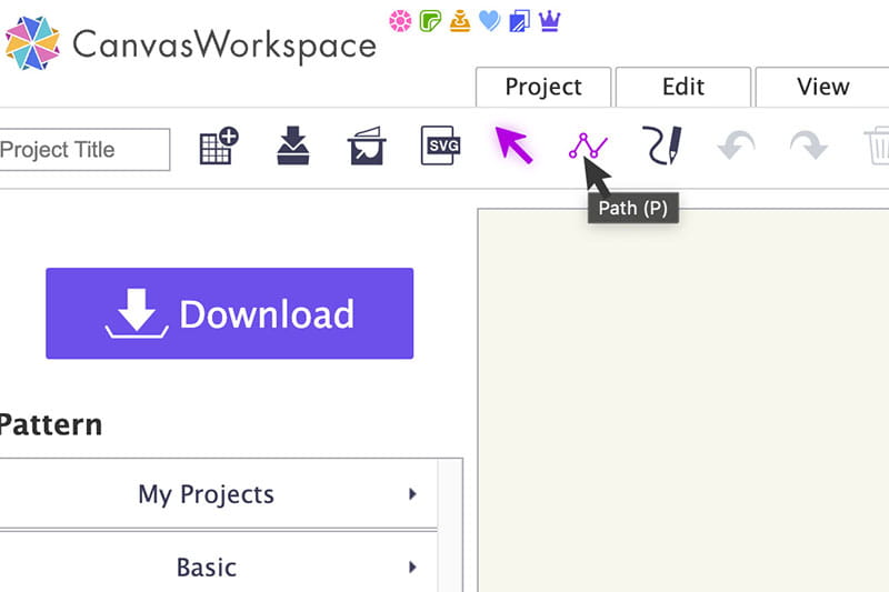 Showing where the logo is