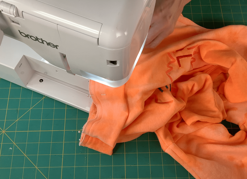 34_Band Sewing onto Shirt