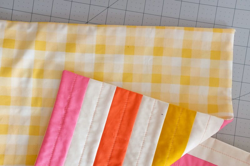 DIY fall quilt table runner material