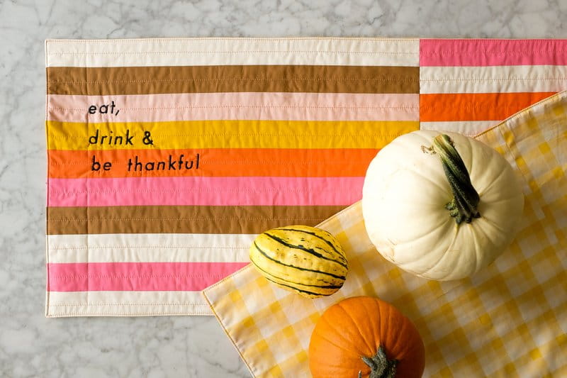long custom tablemat