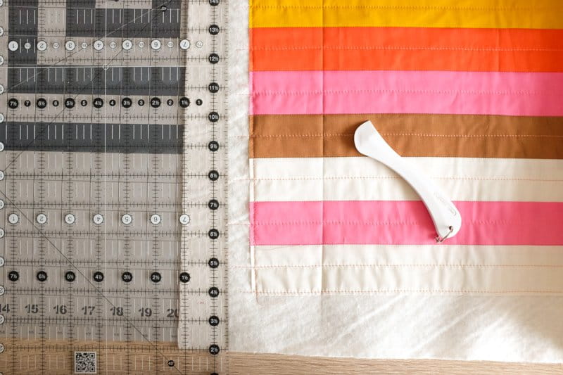 Measuring your table runner