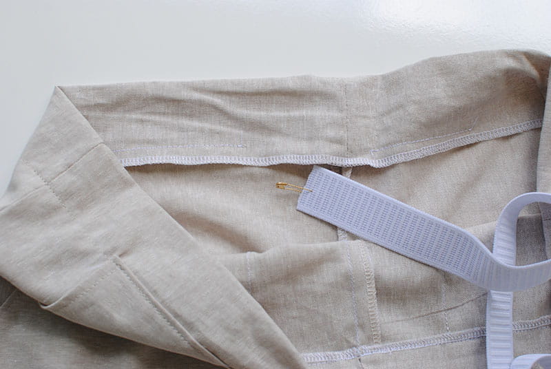 Close up shot of the waist