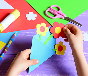 crafting with kids