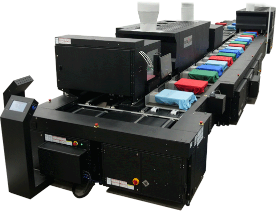 Digital Line 2000 high volume garment printer