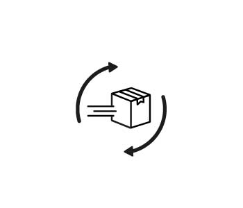 Box with circular arrows around