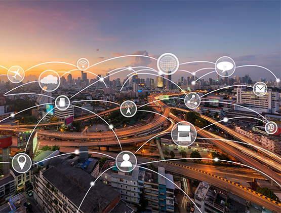Interconnected web of devices