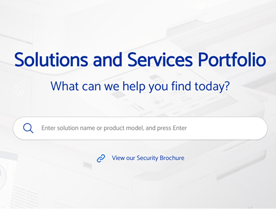 Solutions Portfolio