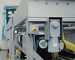 Conveyor operation utilizing Brother gearmotors