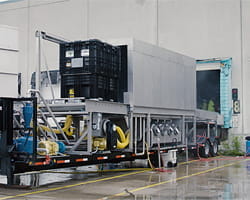 Conveyor application in warehouse utilizing Brother gearmotors