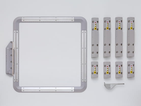 Magnetic embroidery frame