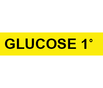 Glucose 1 degree label