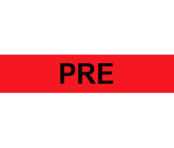 Pre label