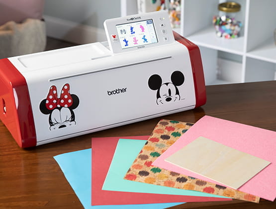 SDX230DI on table with craft paper