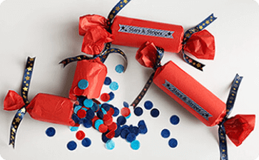 Party poppers