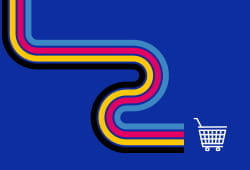 Lines with Shopping cart