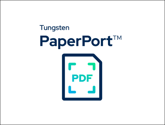 Tungsten PaperPort Logo