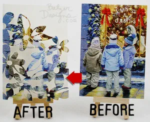 Julie before and after