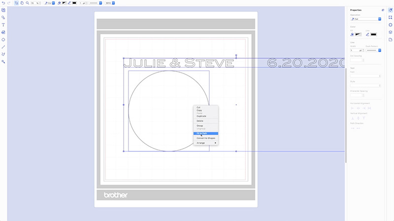 Shape and Text