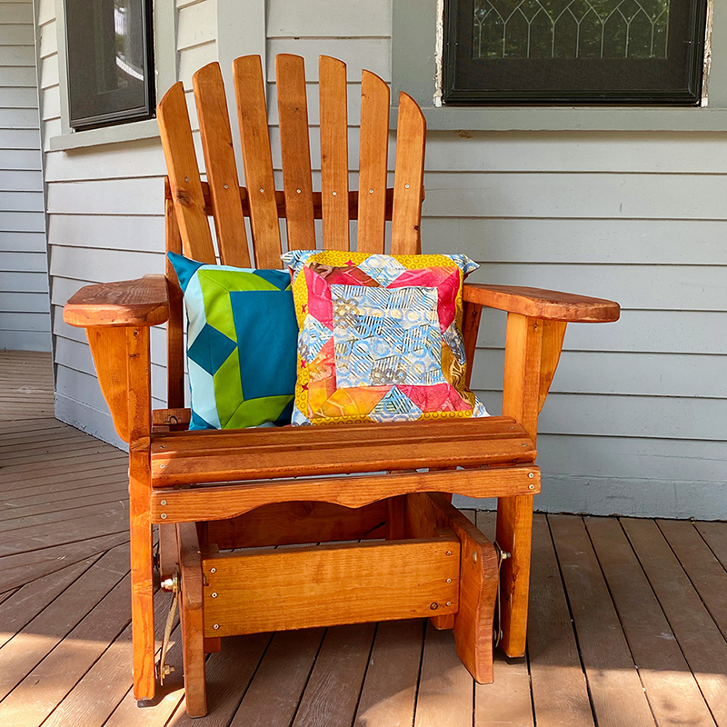 Pillows on Chair