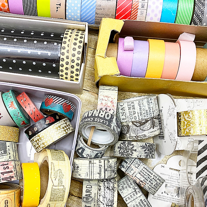 Washi Tape Bin