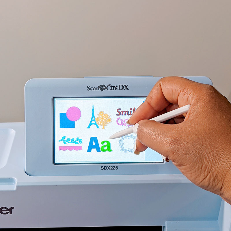 Letters Button