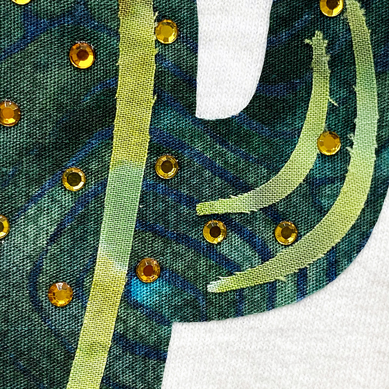 close up shot of design