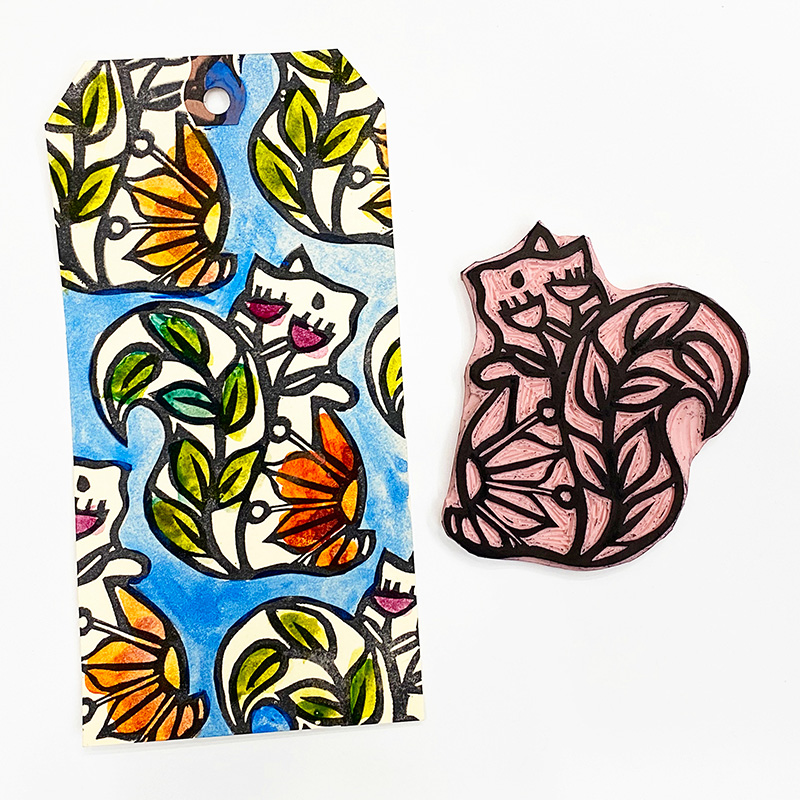 squirrel stamp