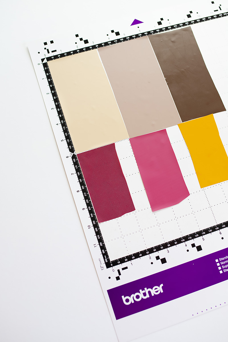 different vinyl colors