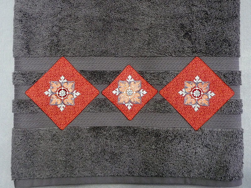Close-Up of Appliques