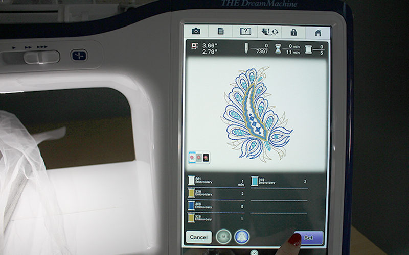 embroidering on tulle 13