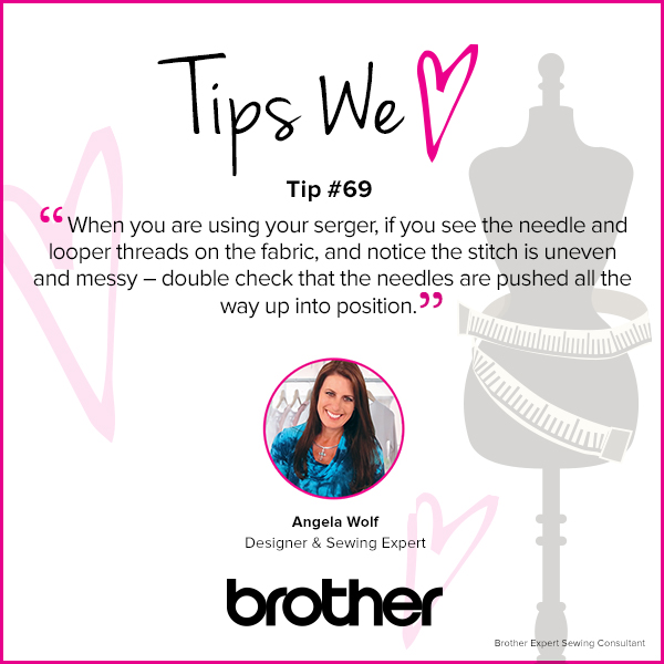 Serger Tip