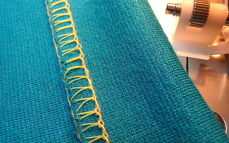 Blind Hem Foot - Figure #7a - Inside