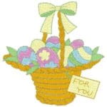 Easter Basket-Li23100804-ibroidery-basket