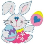 Easter Basket Bunny Design