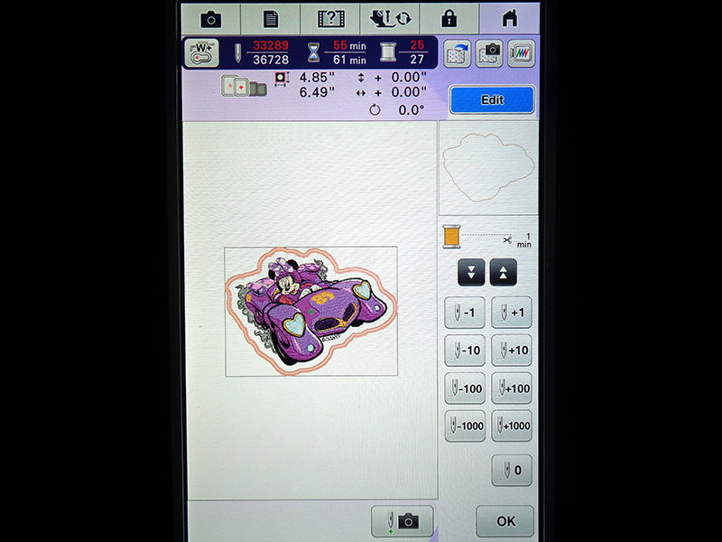 Image 11 First outline screen