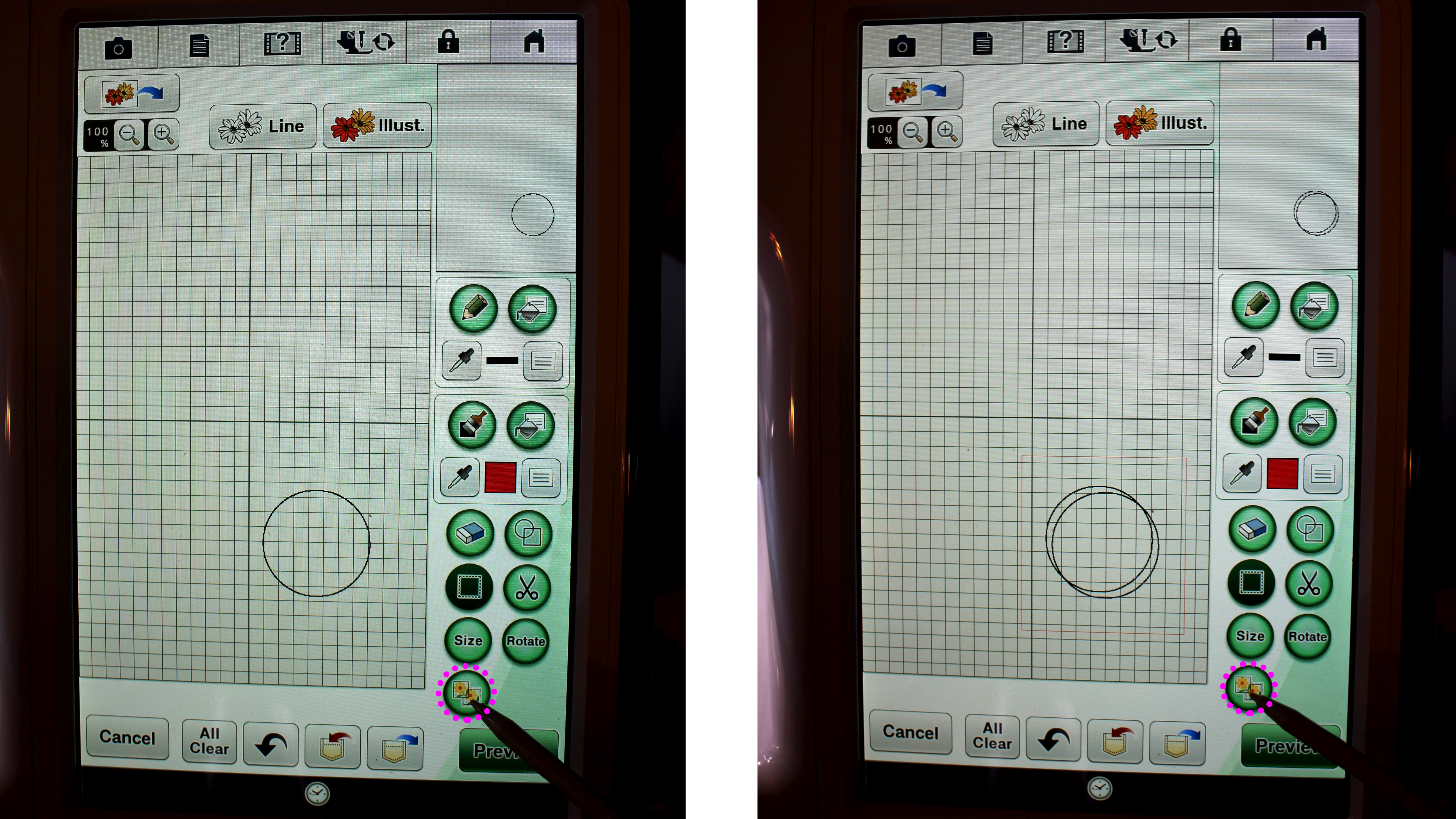 Click on the DUPLICATE icon