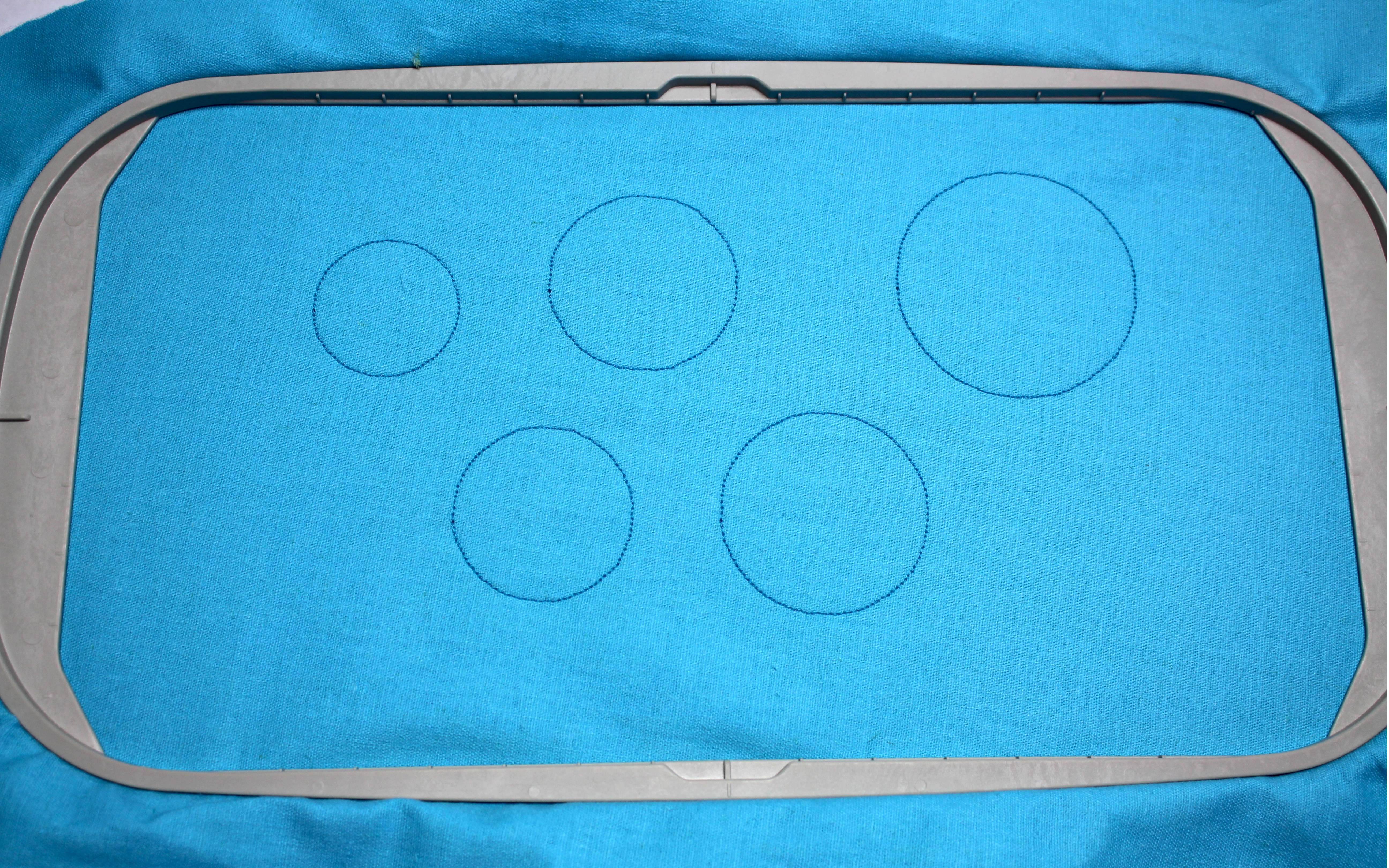Embroidered Circles