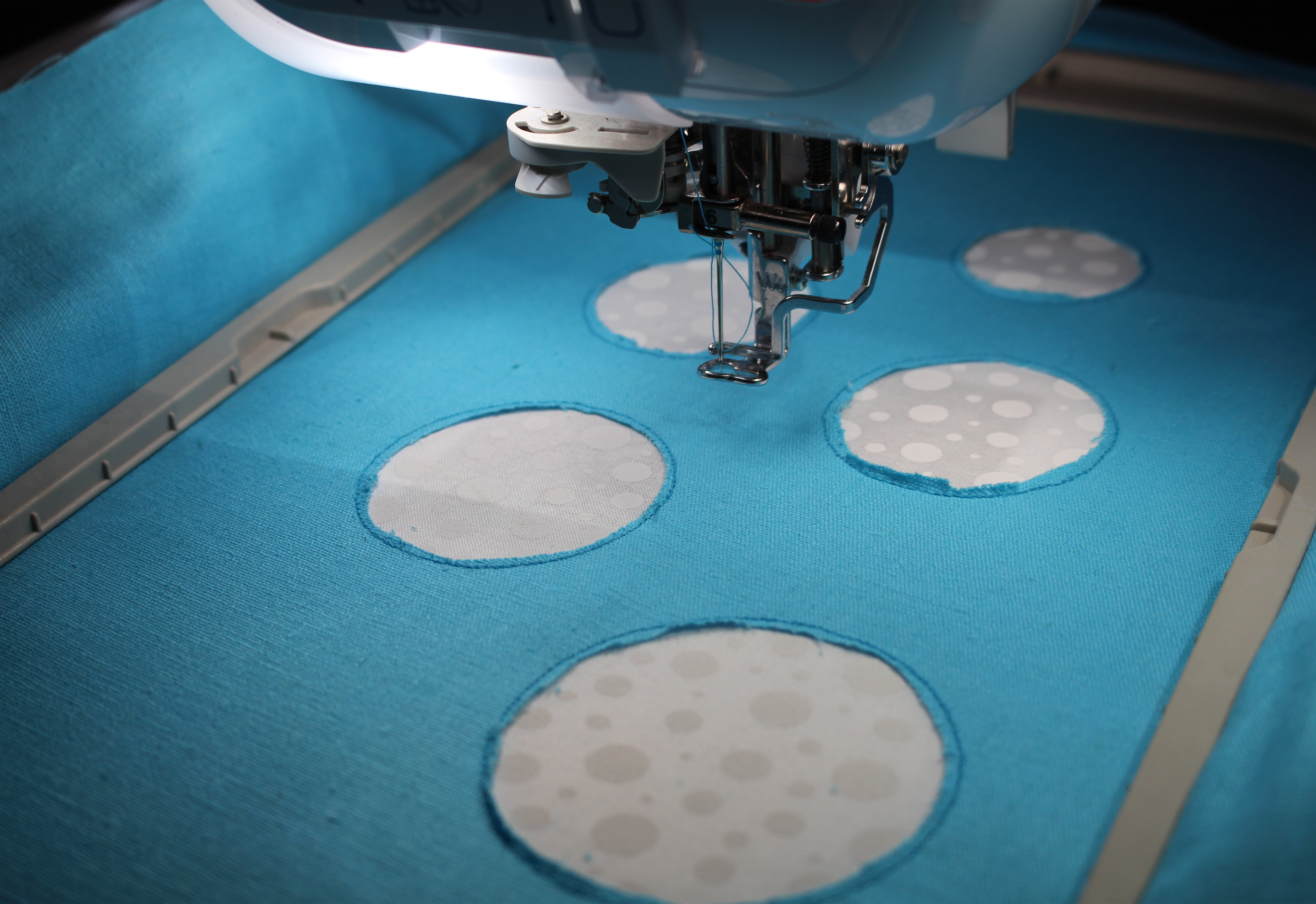 Embroider.