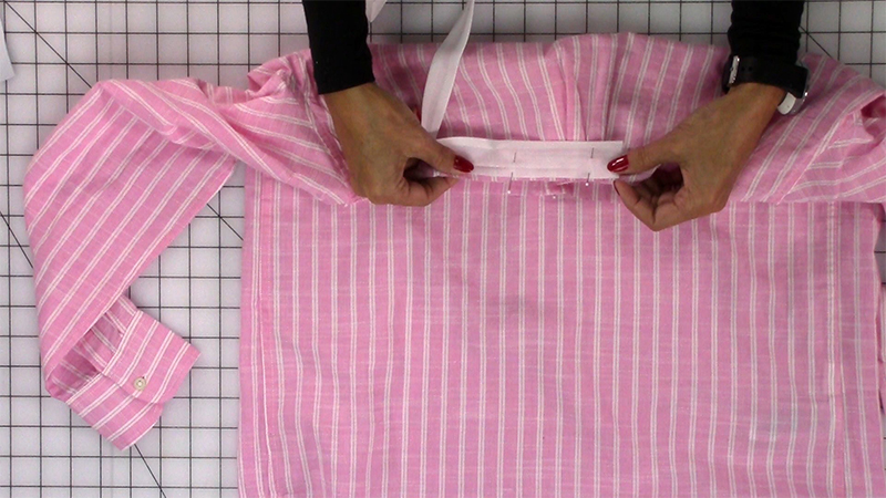 Strapless Top - 47 - adding bias tape