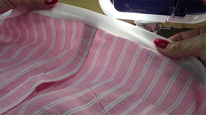 Strapless Top - 54 - Bias tape sewn
