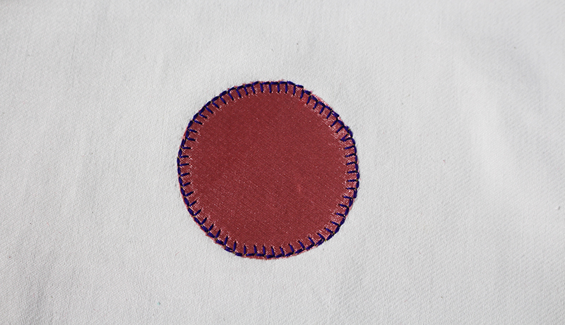 Embellishing Satin Polka Dot