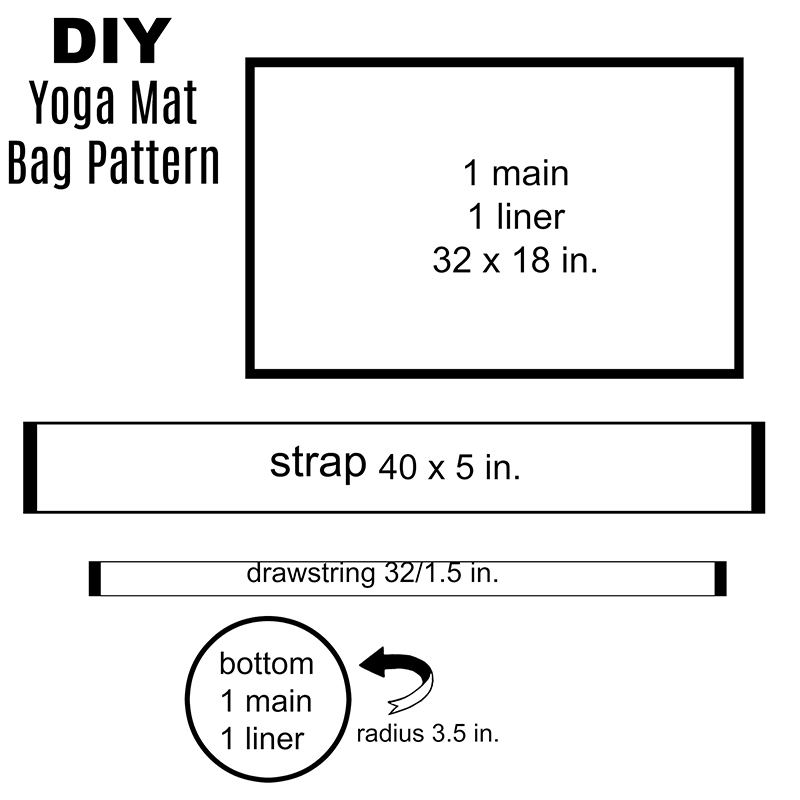 DIY Yoga Mat Carrier