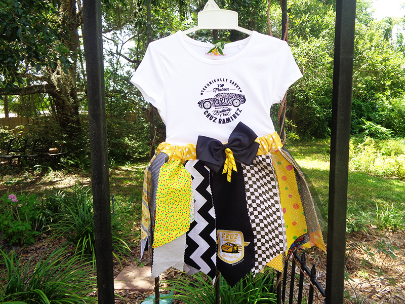 Finished Cruz Ramirez Tutu Skirt