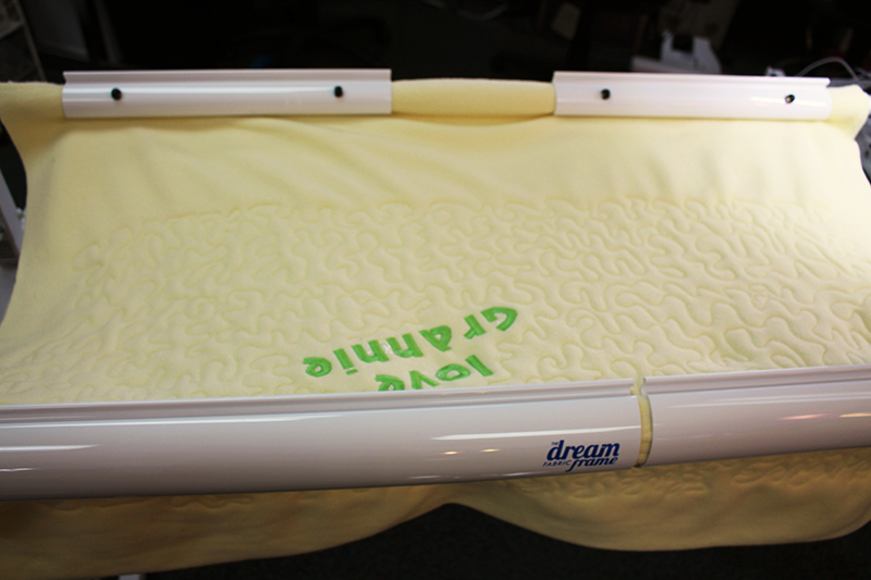Embroider and Quilt an Adorable Fleece baby Blanket