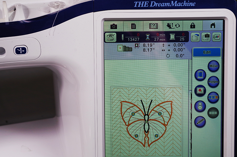 Adjusting Basting Stitch Distance 