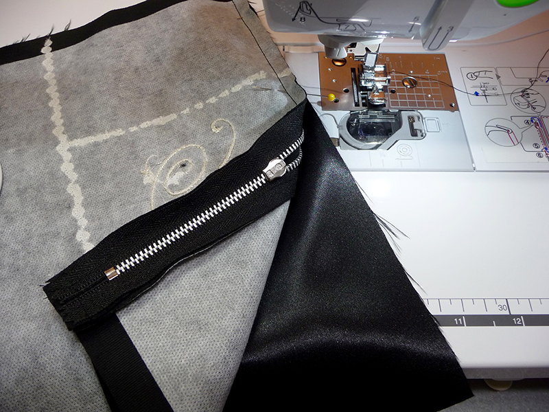 Holiday Black Clutch