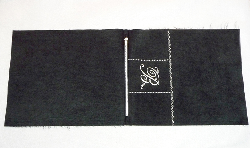Holiday Black Clutch
