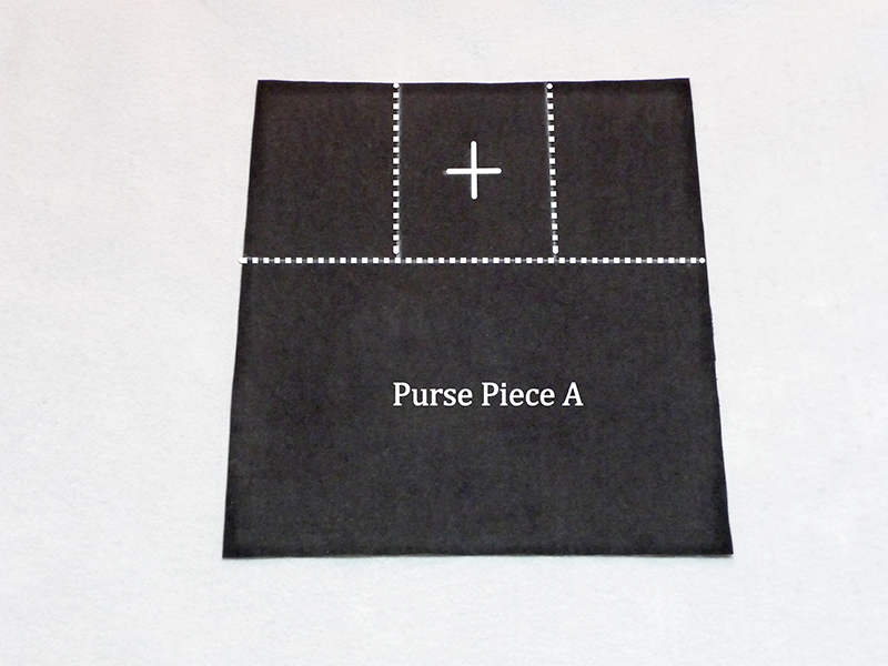 Holiday Black Clutch 